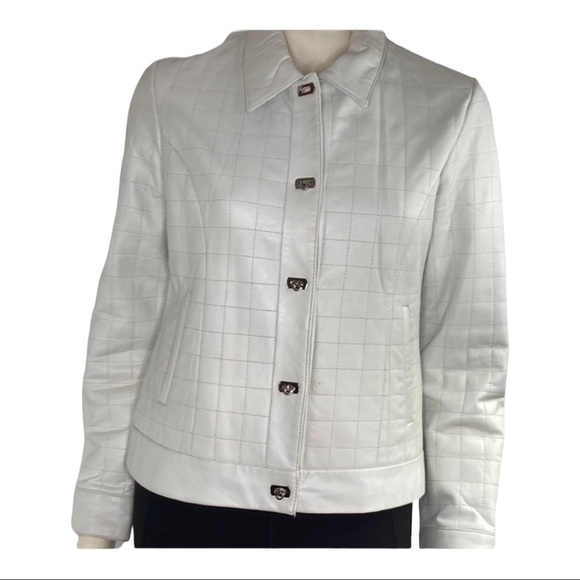 D2K Lined Leather Jacket Sz Medium - Picture 1 of 13